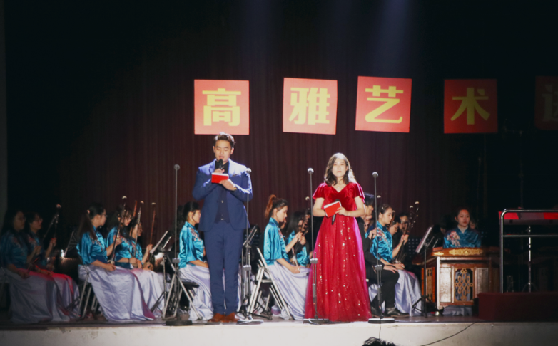 “高雅艺术进校园”beat365正版唯一官网民乐专场音乐会圆满结束